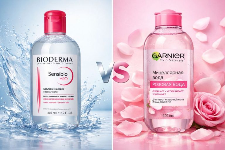 Bioderma Sensibio vs Garnier: сравнение составов и честный вердикт — Glowly