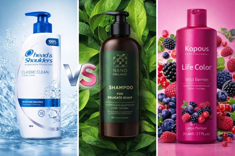 Сульфаты в шампунях: яд или спасение? Сравнение Head & Shoulders и бессульфатных — Glowly