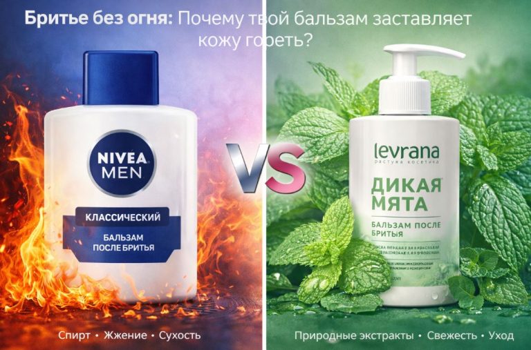 Бальзам после бритья: Nivea Men vs Siberina — разбор состава | Glowly